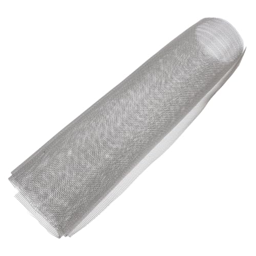LOORGVEL Edelstahl Filternetz Robustes Zuschneidbares Maschendrahtgewebe mit Maschenweite Langlebiges Schutzgitter für Fenster Lüftungen Rohre DIY Projekte und Haustierkäfige LOORGVEL Edelstahl Filternetz Robustes Zuschneidbares Maschendrahtgewebe mit Maschenweite Langlebiges Schutzgitter für Fenster Lüftungen Rohre DIY Projekte und Haustierkäfige von LOORGVEL