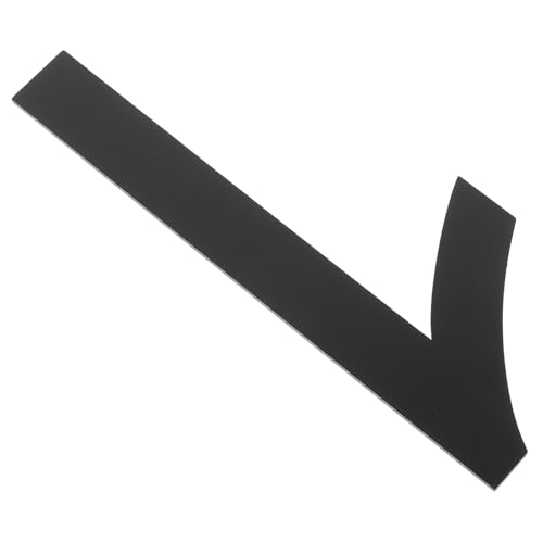 LOORGVEL Edelstahl Hausnummer Selbstklebend Wetterfest Metall Türschild für Briefkasten Außenbereich Robust Rostfrei Einfache Montage von LOORGVEL