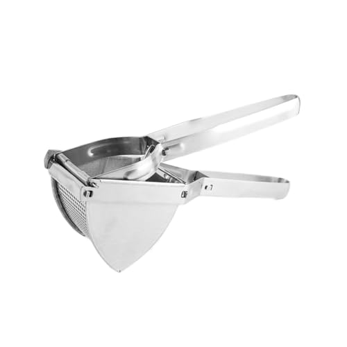 LOORGVEL Edelstahl Kartoffelpresse mit Ergonomischen Griffen Multifunktionaler Obst und Gemüsepressen für Fluffiges Kartoffelpüree Hochwertiger Manueller Kartoffelstampfer Vielseitig für LOORGVEL Edelstahl Kartoffelpresse mit Ergonomischen Griffen Multifunktionaler Obst und Gemüsepressen für Fluffiges Kartoffelpüree Hochwertiger Manueller Kartoffelstampfer Vielseitig für von LOORGVEL