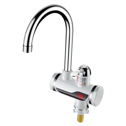 LOORGVEL Edelstahl Küchenarmatur mit Digitaler Temperaturanzeige Unterer Zulauf Sekunden Schnellheizung Langlebiges Biegerohr Mischbatterie für Heiße und Kalte Wassersteuerung Einfache LOORGVEL Edelstahl Küchenarmatur mit Digitaler Temperaturanzeige Unterer Zulauf Sekunden Schnellheizung Langlebiges Biegerohr Mischbatterie für Heiße und Kalte Wassersteuerung Einfache von LOORGVEL