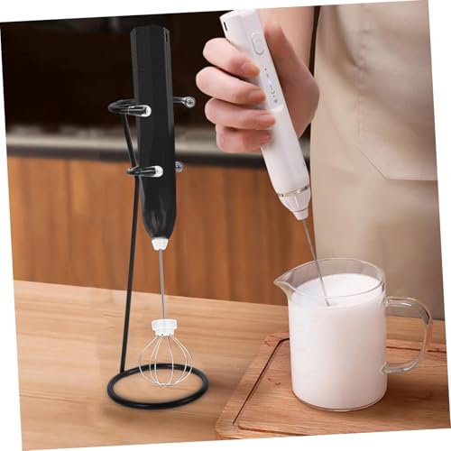 LOORGVEL Edelstahl Milchaufschäumer Halter Küchen Gadget Rostfrei Stabil Kompakt Platzsparend Praktischer Ständer für Zuhause und Gastronomie von LOORGVEL