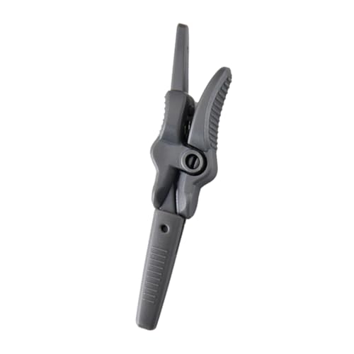 LOORGVEL Edelstahl Nasenhaarschere mit Rundem Kopf Ergonomisch Bartschere Herren Präzises Trimmen Vielseitig für Augenbrauen Wimpern und Gesichtshaare Geeignet von LOORGVEL