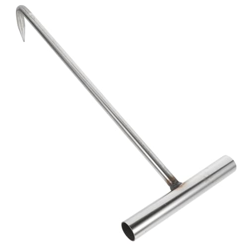 LOORGVEL Edelstahl Schachtdeckelhaken T form Robuster Manhole Cover Hook für Rolltore und Kanaldeckel Hebehaken Langlebig und Rostfrei LOORGVEL Edelstahl Schachtdeckelhaken T form Robuster Manhole Cover Hook für Rolltore und Kanaldeckel Hebehaken Langlebig und Rostfrei von LOORGVEL