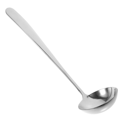 LOORGVEL Edelstahl Suppenkelle Kompakt Hitzebeständig Küchenhelfer Schöpflöffel Rutschfester Griff Vielseitig für Kleine Töpfe und Heiße Speisen Geeignet LOORGVEL Edelstahl Suppenkelle Kompakt Hitzebeständig Küchenhelfer Schöpflöffel Rutschfester Griff Vielseitig für Kleine Töpfe und Heiße Speisen Geeignet von LOORGVEL