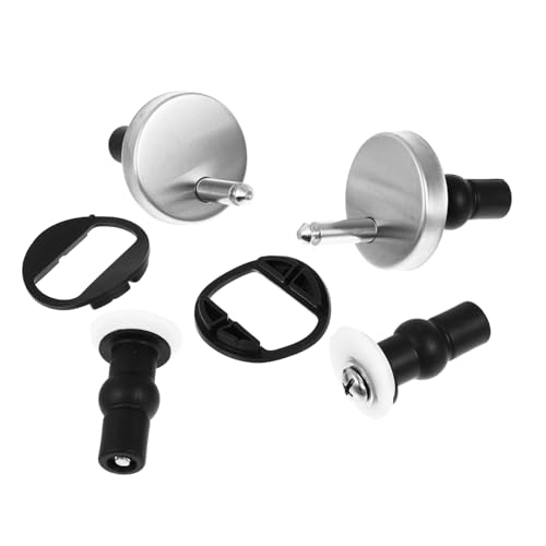 LOORGVEL Edelstahl Toilettensitz Befestigungsschrauben Langlebig Rostfrei Schnelle Montage Robustes Ersatzset für Wc Sitz Kompatibel mit Meisten Toilettendeckeln Einfache Anwendung LOORGVEL Edelstahl Toilettensitz Befestigungsschrauben Langlebig Rostfrei Schnelle Montage Robustes Ersatzset für Wc Sitz Kompatibel mit Meisten Toilettendeckeln Einfache Anwendung von LOORGVEL