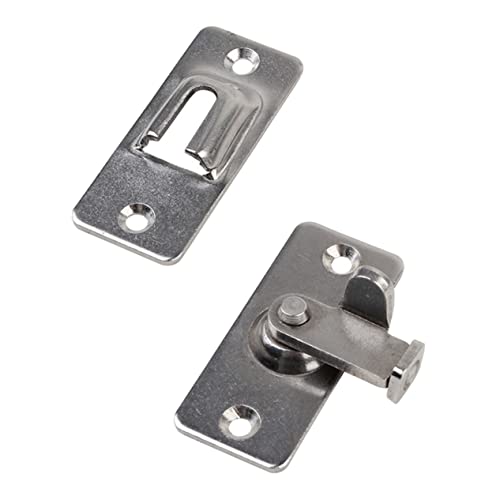 LOORGVEL Edelstahl Tür Riegel Schiebetür Schloss Bolzen Riegelschloss für Kellertür Robustes Korrosionsbeständiges Türverschluss System mit Sicherer Langlebiger Verriegelung Einfach LOORGVEL Edelstahl Tür Riegel Schiebetür Schloss Bolzen Riegelschloss für Kellertür Robustes Korrosionsbeständiges Türverschluss System mit Sicherer Langlebiger Verriegelung Einfach von LOORGVEL