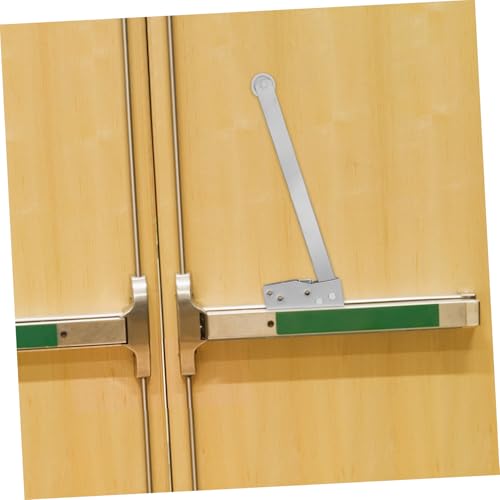 LOORGVEL Edelstahl Türschließer Automatisch Für Gewerbetüren Reihenfolge Türkoordinator Für Scharniertüren Mit Weicher Schließfunktion Silber LOORGVEL Edelstahl Türschließer Automatisch Für Gewerbetüren Reihenfolge Türkoordinator Für Scharniertüren Mit Weicher Schließfunktion Silber von LOORGVEL
