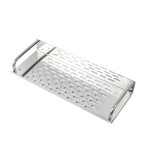 LOORGVEL Edelstahl Wandregal Badezimmer Aufbewahrungshilfe Single Layer Rostfrei Hängeregal Organizer für Shampoo Duschgel Toilettenartikel Küche LOORGVEL Edelstahl Wandregal Badezimmer Aufbewahrungshilfe Single Layer Rostfrei Hängeregal Organizer für Shampoo Duschgel Toilettenartikel Küche von LOORGVEL