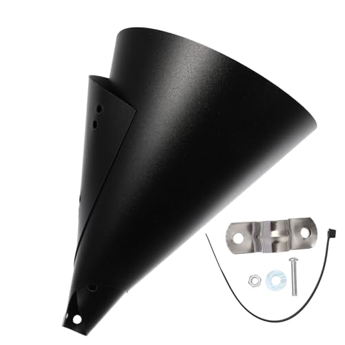 LOORGVEL Eichhörnchenschutz Vogelhäuschen Schutzblech PVC Wetterfest Wrap Around Kletterschutz Für Vogelfutterstationen und Haken LOORGVEL Eichhörnchenschutz Vogelhäuschen Schutzblech PVC Wetterfest Wrap Around Kletterschutz Für Vogelfutterstationen und Haken von LOORGVEL