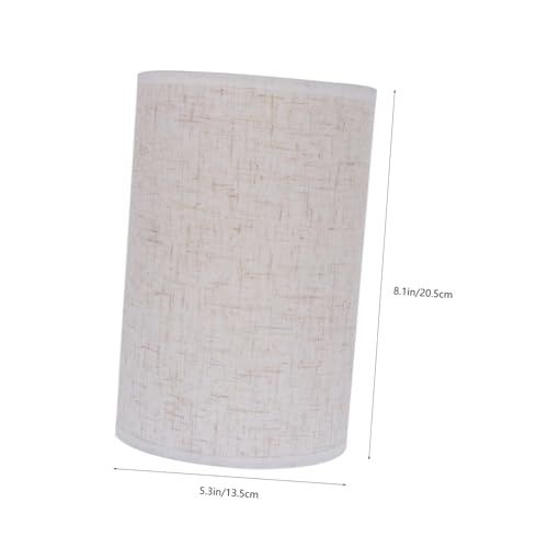 LOORGVEL Einfacher Stoff Lampenschirm Deckenleuchte Wandlampe Abdeckung Sockel Dekorative Leuchte Schlafzimmer Wohnzimmer Zubehör LOORGVEL Einfacher Stoff Lampenschirm Deckenleuchte Wandlampe Abdeckung Sockel Dekorative Leuchte Schlafzimmer Wohnzimmer Zubehör von LOORGVEL