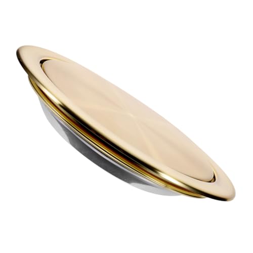 LOORGVEL Eingelassener Edelstahl Abfalleimer Deckel Rund Recessed Swing Lid für Küchenarbeitsplatten Platzsparend Rostfrei Einhändig Bedienbar Geeignet für Haushalt Gastronomie und LOORGVEL Eingelassener Edelstahl Abfalleimer Deckel Rund Recessed Swing Lid für Küchenarbeitsplatten Platzsparend Rostfrei Einhändig Bedienbar Geeignet für Haushalt Gastronomie und von LOORGVEL