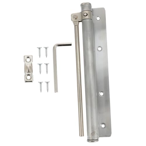 LOORGVEL Einstellbarer Türschließer aus Edelstahl mit Federpuffer Automatischer Türschließmechanismus für Innentüren Zimmertüren und Haustüren Geräuscharm Langlebig Einfache Montage LOORGVEL Einstellbarer Türschließer aus Edelstahl mit Federpuffer Automatischer Türschließmechanismus für Innentüren Zimmertüren und Haustüren Geräuscharm Langlebig Einfache Montage von LOORGVEL