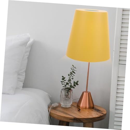 LOORGVEL Eisen Lampenschirm für Pendelleuchte Dekorativer Kronleuchter Lampenschirm Langlebig und Leicht Einfache Montage für Wohnzimmer und Schlafzimmer Gelb Lackiert LOORGVEL Eisen Lampenschirm für Pendelleuchte Dekorativer Kronleuchter Lampenschirm Langlebig und Leicht Einfache Montage für Wohnzimmer und Schlafzimmer Gelb Lackiert von LOORGVEL