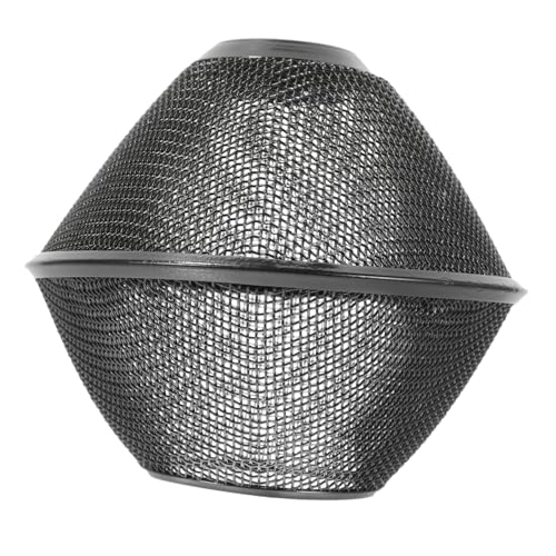 LOORGVEL Eisen Pendelleuchte Lampenschirm Käfig Schutz Vintage Stil Hängelampe Abdeckung Ømm Schwarz für Wohnzimmer Bar Eingangsbereich LOORGVEL Eisen Pendelleuchte Lampenschirm Käfig Schutz Vintage Stil Hängelampe Abdeckung Ømm Schwarz für Wohnzimmer Bar Eingangsbereich von LOORGVEL