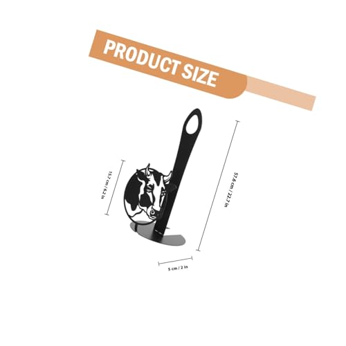 LOORGVEL Eisen Rollpapierhalter Kreativer Kuh Form Papierständer aus Robustem Eisen rutschfest Dekorativ für Küche Esszimmer Hotel LOORGVEL Eisen Rollpapierhalter Kreativer Kuh Form Papierständer aus Robustem Eisen rutschfest Dekorativ für Küche Esszimmer Hotel von LOORGVEL