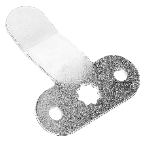 LOORGVEL Elektro Schrank Türschloss Verstärkungsplatte Metall T Förmige Doppellochplatte für Verteilungsschaltkästen Installieren Robust und Vielseitig Einsetzbar von LOORGVEL