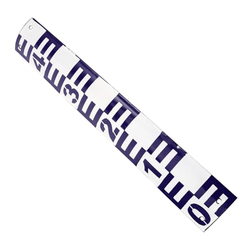 LOORGVEL Enamel Wasserstandsanzeiger Wasserfester Messstab Leicht Tragbar Langlebig für Hydrotopf Zimmerpflanzen Aquarium Wasserstandsmessung von LOORGVEL