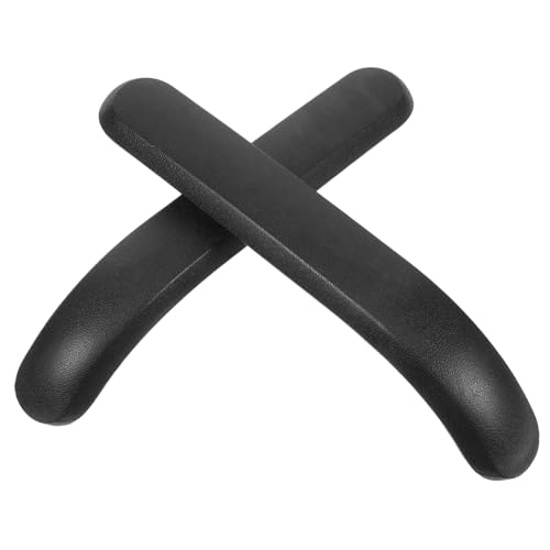LOORGVEL Ergonomische Bürostuhl Armlehnenpolster Rundes Rohr Design Stabile Ellenbogenstütze Kompatibel mit Büro und Computerstühlen Erhöht Komfort Armschmerzen von LOORGVEL