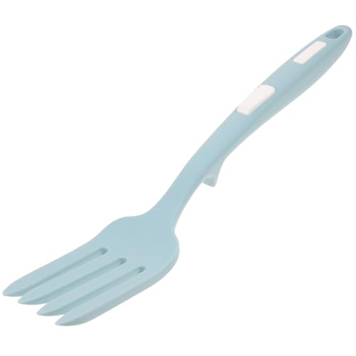LOORGVEL Ergonomische Silikon Nudelgabel Groß Spülmaschinenfest Wiederverwendbare Pasta Serviergabel für Kochen Leicht und Sicher für Familienküchen und Restaurants von LOORGVEL