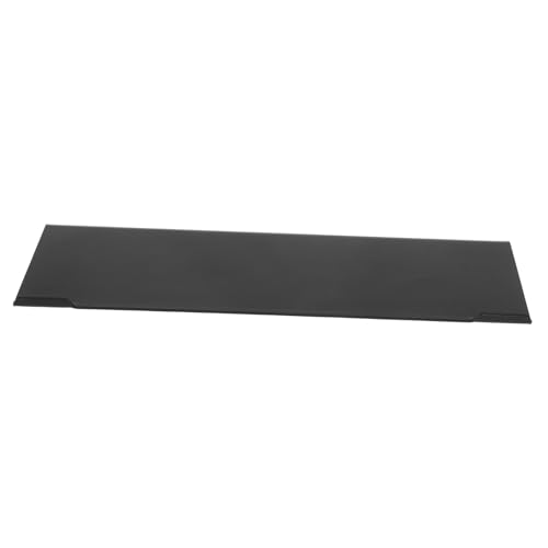 LOORGVEL Ergonomischer Transparenter Acryl Keyboard Riser mit Rutschfester Basis Geneigter Tastaturhalter für Desktop Büro Gaming und Schule Stabiler Tastaturständer zur Platzoptimierung von LOORGVEL
