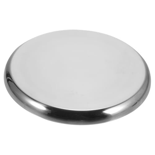 LOORGVEL Ersatz Sitzschale Barhocker Rund Edelstahl Stabile Sitzfläche für Barhocker und Kantinentisch Rostfrei Einfache Montage Langlebiges Sitz Ersatzteil für Runde Hocker von LOORGVEL