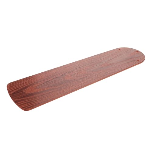 LOORGVEL Ersatz Ventilatorblätter Holzmaserung Kunststoff Deckenventilatorblätter Leise Universalpassform für Wohnzimmer Schlafzimmer Esszimmer Einfache Montage von LOORGVEL