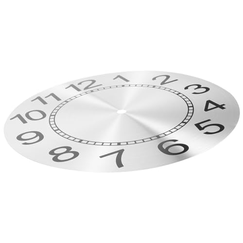 LOORGVEL Ersatz Wanduhr Aluminium DIY Quarz Uhrwerk mit Modernem Design für Kreative Projekte und Präzise Zeitmessung Silber LOORGVEL Ersatz Wanduhr Aluminium DIY Quarz Uhrwerk mit Modernem Design für Kreative Projekte und Präzise Zeitmessung Silber von LOORGVEL