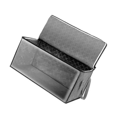 LOORGVEL Faltbare Aufbewahrungsbox aus Umweltfreundlichem Vliesstoff Leichte Verschleißfeste Kleiderbox mit Staubschutz Platzsparend für Schlafzimmer Wohnheim Kinderzimmer und LOORGVEL Faltbare Aufbewahrungsbox aus Umweltfreundlichem Vliesstoff Leichte Verschleißfeste Kleiderbox mit Staubschutz Platzsparend für Schlafzimmer Wohnheim Kinderzimmer und von LOORGVEL