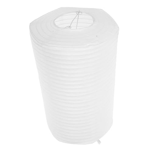 LOORGVEL Faltbare Japanische Papierlaterne mit Reispapier-schirm Stehlampe für Schlafzimmer Büro und Partydekoration Warmes Licht Einfache Montage Stilvolle Wohnraumbeleuchtung Øcm Höhe von LOORGVEL
