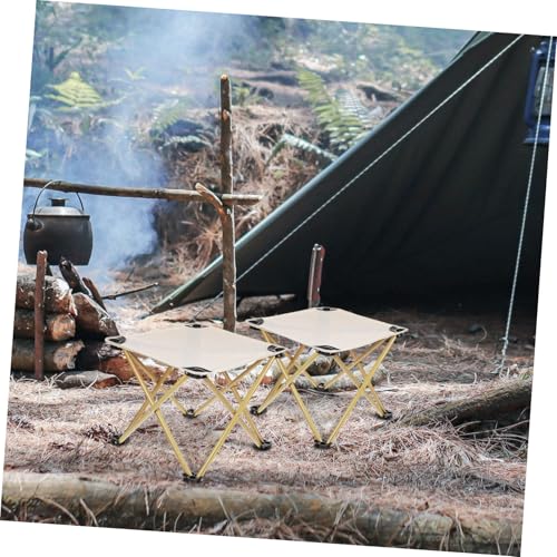 LOORGVEL Faltbarer Outdoor Hocker mit Tragetasche Robuster Campinghocker aus Oxford und Carbonstahl Extra Groß und Kompakt und Leicht für Reisen Wandern Picknick Aufbewahrungsbeutel LOORGVEL Faltbarer Outdoor Hocker mit Tragetasche Robuster Campinghocker aus Oxford und Carbonstahl Extra Groß und Kompakt und Leicht für Reisen Wandern Picknick Aufbewahrungsbeutel von LOORGVEL