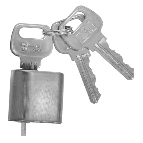 LOORGVEL Feuerschutztür Schließzylinder aus Kupfer mit Schlüsseln Langlebiges Sicherheits zylinderschloss für Brandschutztüren in Gewerbe und Wohngebäuden Geeignet LOORGVEL Feuerschutztür Schließzylinder aus Kupfer mit Schlüsseln Langlebiges Sicherheits zylinderschloss für Brandschutztüren in Gewerbe und Wohngebäuden Geeignet von LOORGVEL