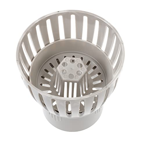 LOORGVEL Fish Filter Drain Control Skimmer aus Langlebig und Geruchlos mit Vergrößertem Sammelbehälter für Schmutz Praktischer Teichfilter für Süßwasseranlagen von LOORGVEL