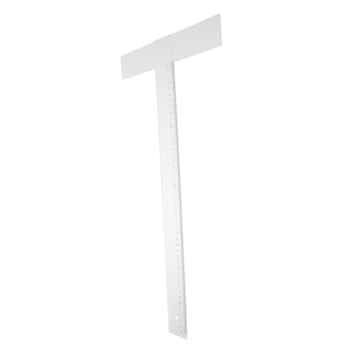 LOORGVEL Form Lineal T Lineal Holzarbeit Präzises Messwerkzeug Rechtwinkliges Bastellineal Leicht Tragbar für Zeichnung und Layout LOORGVEL Form Lineal T Lineal Holzarbeit Präzises Messwerkzeug Rechtwinkliges Bastellineal Leicht Tragbar für Zeichnung und Layout von LOORGVEL