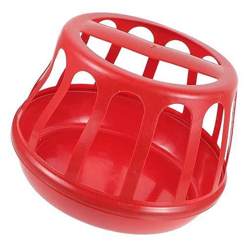 LOORGVEL Futtertrog Hühner Rot Wiederverwendbar Glatte Oberfläche Leicht Zu Reinigen Für Geflügel Fütterung Wie Hühner Gänse Tauben Praktisch Und Sicher LOORGVEL Futtertrog Hühner Rot Wiederverwendbar Glatte Oberfläche Leicht Zu Reinigen Für Geflügel Fütterung Wie Hühner Gänse Tauben Praktisch Und Sicher von LOORGVEL