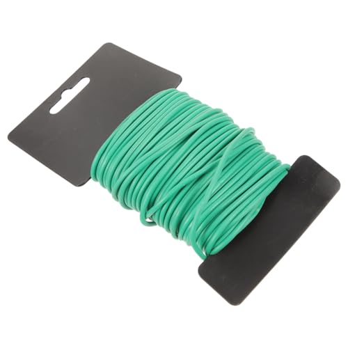 LOORGVEL Gartenflexibler Pflanzendraht Wiederverwendbarer Gartenbinder aus Kunststoff und Eisen Robustes Pflanzenfixierband für Blumen Rankpflanzen Vielseitiges Gartenzubehör LOORGVEL Gartenflexibler Pflanzendraht Wiederverwendbarer Gartenbinder aus Kunststoff und Eisen Robustes Pflanzenfixierband für Blumen Rankpflanzen Vielseitiges Gartenzubehör von LOORGVEL