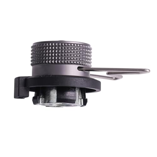 LOORGVEL Gasflaschen Adapter Lang für Camping Outdoor Korrosionsbeständiger Gaskartuschen Adapter Praktischer Umrüstsatz für Campingkocher und Grillgeräte von LOORGVEL