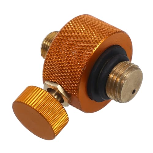 LOORGVEL Gasflaschenadapter für Campingkocher Leichter Adapter für Mittlere Östliche Gasflaschen Installieren Vielseitig Einsetzbar für Outdoor Aktivitäten Goldfarbenes Modell LOORGVEL Gasflaschenadapter für Campingkocher Leichter Adapter für Mittlere Östliche Gasflaschen Installieren Vielseitig Einsetzbar für Outdoor Aktivitäten Goldfarbenes Modell von LOORGVEL