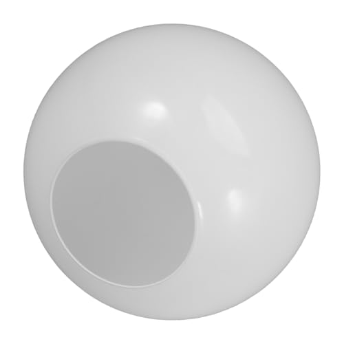LOORGVEL Glaskugel Lampenschirm Ersatz Ømm Milchglas Rund Lampenschirm mit Flachmund Kompatibel für Tischlampe Straßenlaterne und Hängelampe Einfache Montage Langlebiges Glasmaterial LOORGVEL Glaskugel Lampenschirm Ersatz Ømm Milchglas Rund Lampenschirm mit Flachmund Kompatibel für Tischlampe Straßenlaterne und Hängelampe Einfache Montage Langlebiges Glasmaterial von LOORGVEL