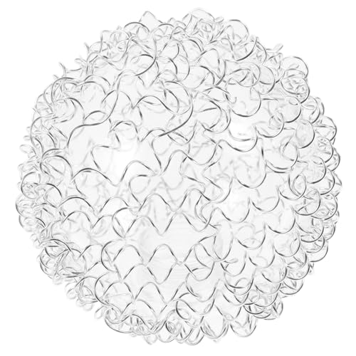 LOORGVEL Glaskugel Lampenschirm mit Aluminiumdraht für Pendelleuchten Design Fassung Durchmesser Vielseitig für Wohnzimmer Schlafzimmer und Cafés LOORGVEL Glaskugel Lampenschirm mit Aluminiumdraht für Pendelleuchten Design Fassung Durchmesser Vielseitig für Wohnzimmer Schlafzimmer und Cafés von LOORGVEL