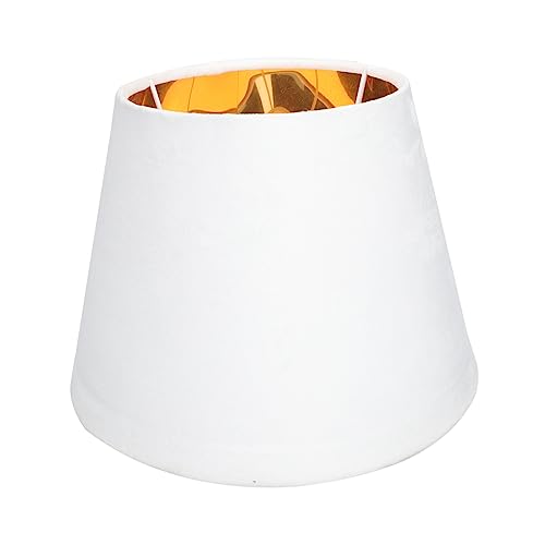 LOORGVEL Tischleuchte Lampenschirm Strapazierfähigem Stoff Langlebig und Abnehmbar für Schreibtisch und Wohnzimmer Sanftes Licht Vielseitig Einsetzbar von LOORGVEL