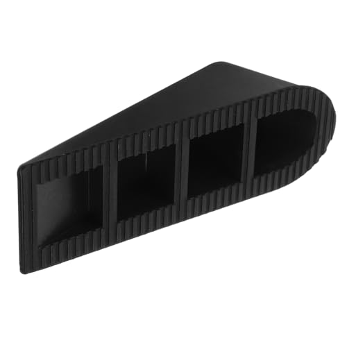 LOORGVEL Großer Türstopper aus Rutschfestem Gummi mit Schräger Anti kollision form für Sichere Türblockade im Haushalt Langlebig und Verformungsbeständig als Türkeil für Kindersicherung von LOORGVEL