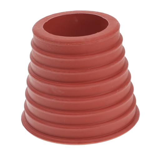 LOORGVEL Gummikeil Sonnenschirm Tisch Wedge für Gartenschirmstab Strapazierfähiger Sonnenschirmhalter Braun Hitze Abriebfest Stabilisierend Passend für Outdoor tischschirmloch von LOORGVEL