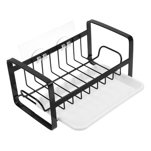 LOORGVEL Hängender Spülbecken Organizer Edelstahl Schwammhalter mit Abnehmbarem Abtropfblech Küchenaufbewahrung für Seifenspender und Schwämme Platzsparend und Rostfrei Für Küche und Bad LOORGVEL Hängender Spülbecken Organizer Edelstahl Schwammhalter mit Abnehmbarem Abtropfblech Küchenaufbewahrung für Seifenspender und Schwämme Platzsparend und Rostfrei Für Küche und Bad von LOORGVEL