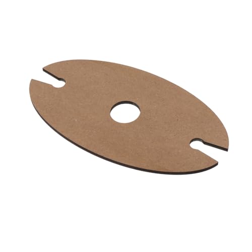 LOORGVEL Hängender Weinglashalter aus Holz Ovaler Weinflaschenstützrahmen für Rotwein und Gläser Weiß Stilvolles Weinregal zur Wandmontage für Wohndesign LOORGVEL Hängender Weinglashalter aus Holz Ovaler Weinflaschenstützrahmen für Rotwein und Gläser Weiß Stilvolles Weinregal zur Wandmontage für Wohndesign von LOORGVEL