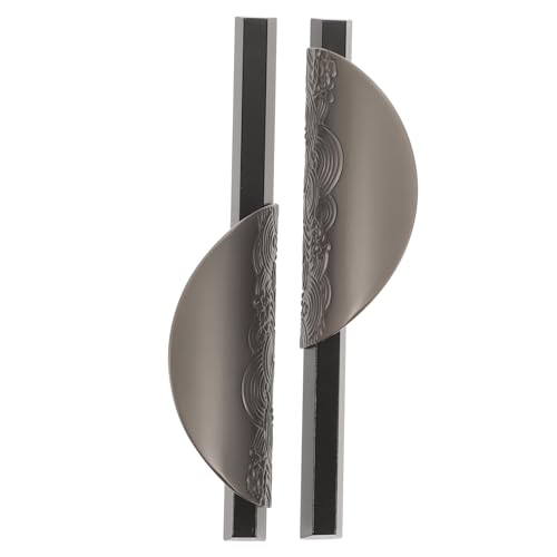 LOORGVEL Halbkreisförmige Möbelgriffe Schwarz Lochabstand Schrankgriffe für Küchenschränke Kommode Kleiderschrank Einfache Montage Elegantes Design für Wohnzimmer und Büro LOORGVEL Halbkreisförmige Möbelgriffe Schwarz Lochabstand Schrankgriffe für Küchenschränke Kommode Kleiderschrank Einfache Montage Elegantes Design für Wohnzimmer und Büro von LOORGVEL