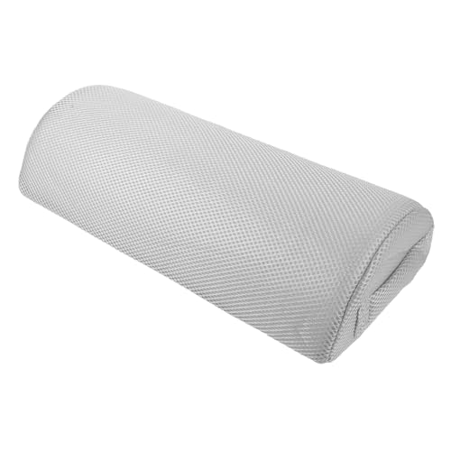 LOORGVEL Halbrundes Beinkissen mit Hochelastischem Atmungsaktives Ergonomisches Lendenstützkissen für Bett und Büro Entlastet Knie und Unteren Rücken Waschbarer Bezug für Seitenschläfer von LOORGVEL