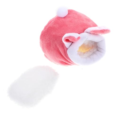 LOORGVEL Hamster Kuschelnest aus Weichem Plüsch Warmes Winterbett für Kleine Haustiere Wie Hamster und Igel Komfortables Schlafnest in Waschbar und Vielseitig für Zuhause und Reisen LOORGVEL Hamster Kuschelnest aus Weichem Plüsch Warmes Winterbett für Kleine Haustiere Wie Hamster und Igel Komfortables Schlafnest in Waschbar und Vielseitig für Zuhause und Reisen von LOORGVEL