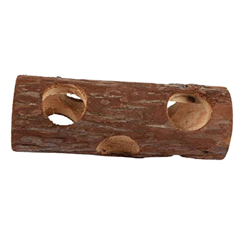 LOORGVEL Hamster Tunnel aus Naturbelassenem Holz Glatte Oberfläche Sicher und Robust Kleines Haustier Versteck und Geeignet für Hamster Meerschweinchen Kletterspaß und Beschäftigung LOORGVEL Hamster Tunnel aus Naturbelassenem Holz Glatte Oberfläche Sicher und Robust Kleines Haustier Versteck und Geeignet für Hamster Meerschweinchen Kletterspaß und Beschäftigung von LOORGVEL