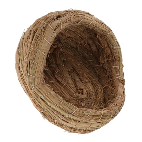 LOORGVEL Handgewebtes Hühnernest Für Eierablage Hühnerlegehaus Aus Stroh Praktisches Nest Für Kleintiere Geeignet Für Hühnerhaltung Zu Hause Einfache Einrichtung Und Reinigung von LOORGVEL