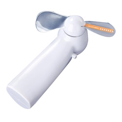LOORGVEL Handheld Mini Weiß LED Licht Tragbar Leicht Kunststoff Metallkern Ohne Batterie Für Büro Zuhause Sommer Unterwegs von LOORGVEL